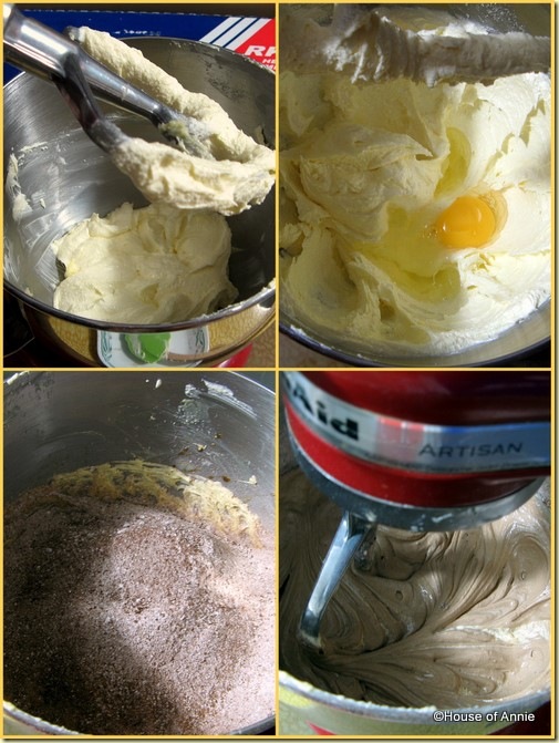 Chocolate Marble Cream Cheese Cake